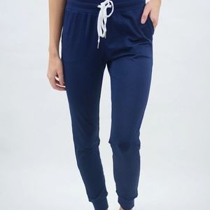 Zyia Navy Cozy Jogger size Large